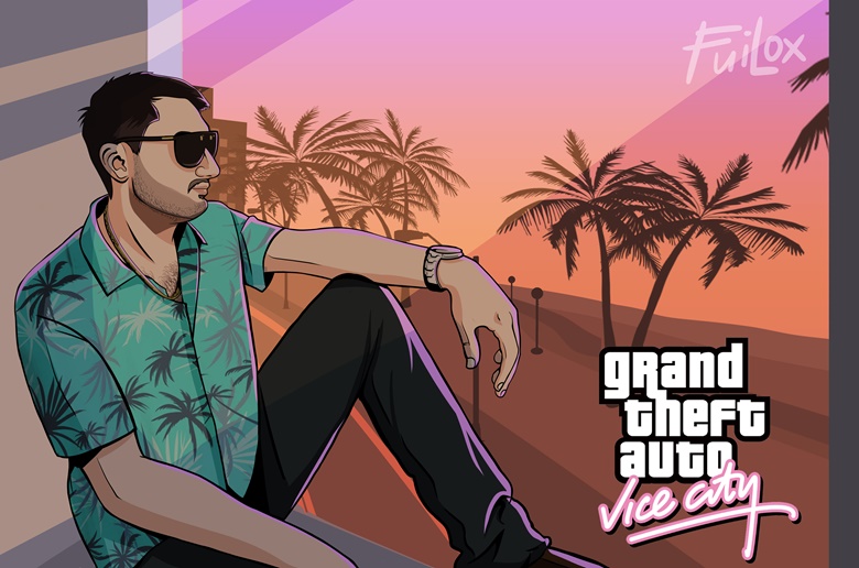 GTA Vice City Artworks & Wallpapers