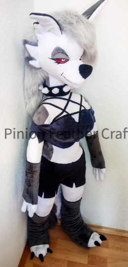 Large Wolf anthro furry doll - Pinion Feather Crafts's Ko-fi Shop - Ko ...