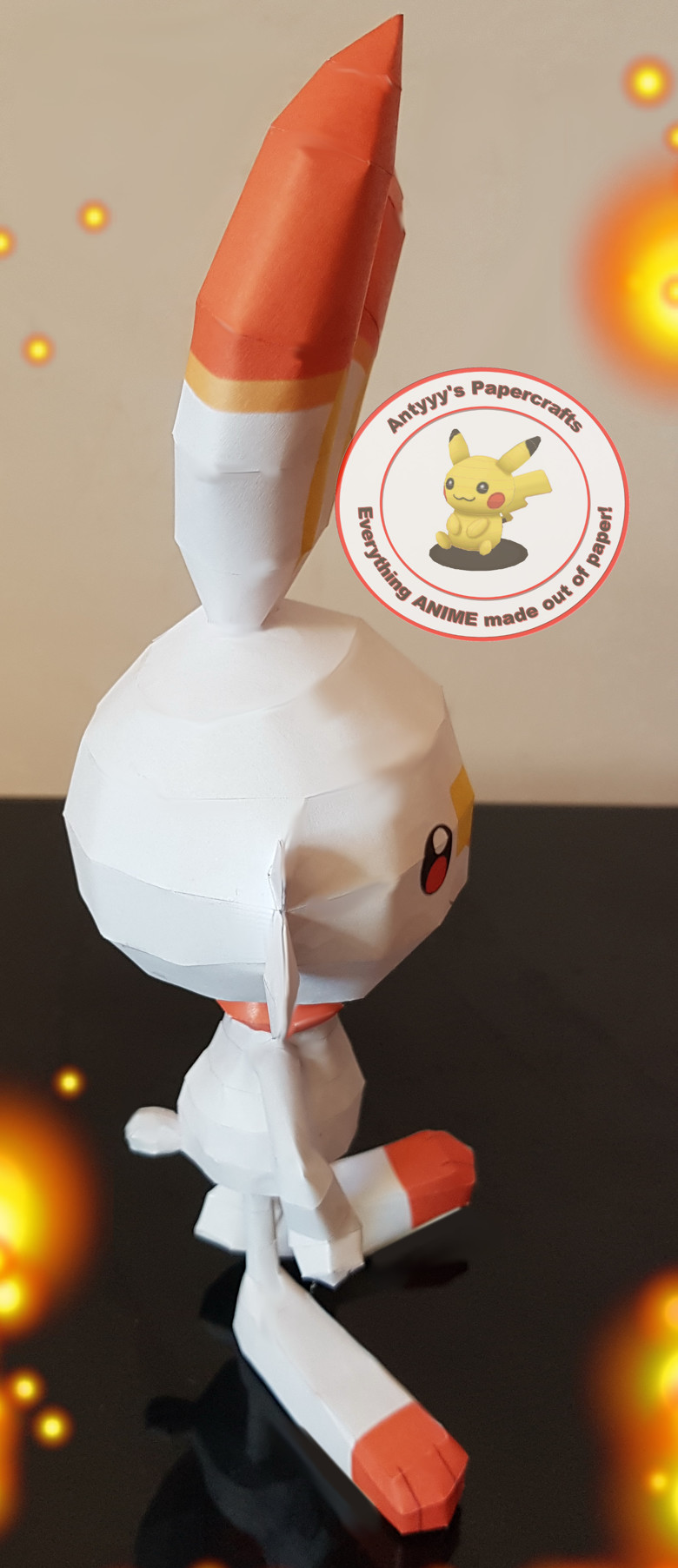 Pokemon - Scorbunny Papercraft - Antyyy's Ko-fi Shop - Ko-fi ️ Where ...