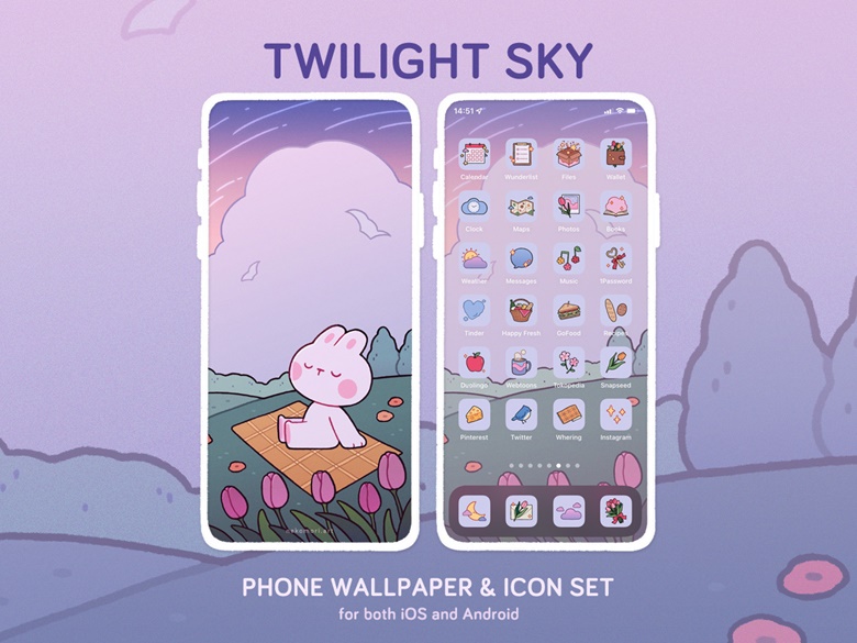 lockscreens & icons  Cute cartoon wallpapers, Cute wallpaper backgrounds,  Aesthetic pastel wallpaper