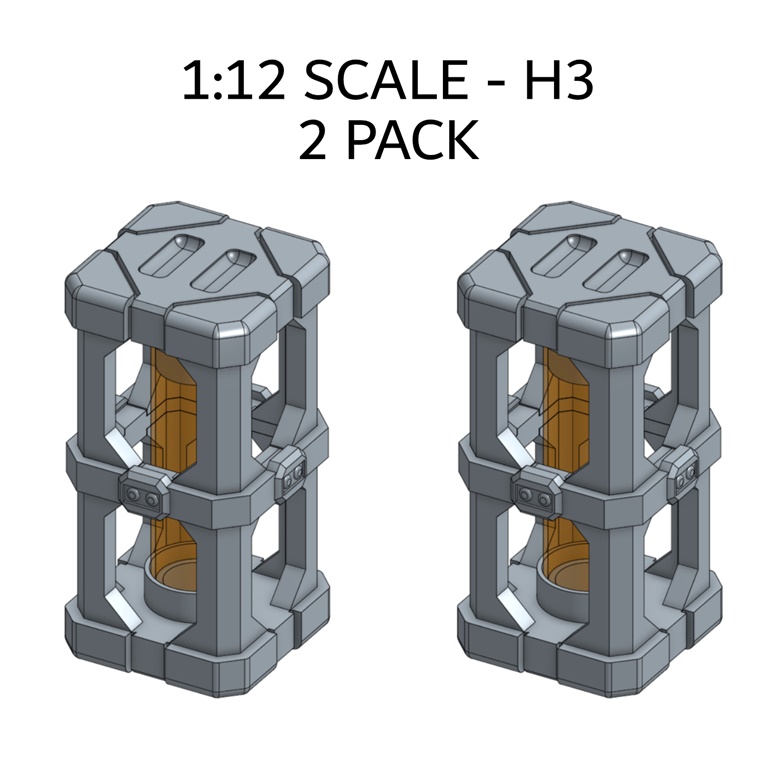 1:12 Scale Fusion Coils - H3 - Marcus Excell's Ko-fi Shop - Ko-fi ️ ...