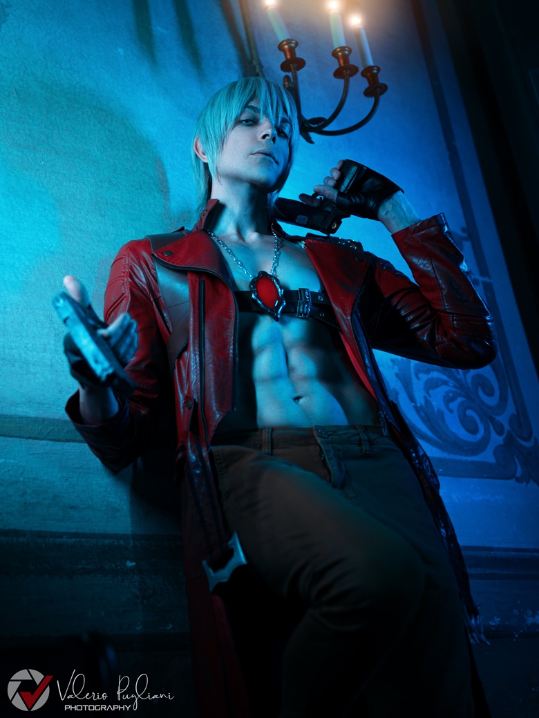 Devil May Cry Dante DMC Cosplay Costume#