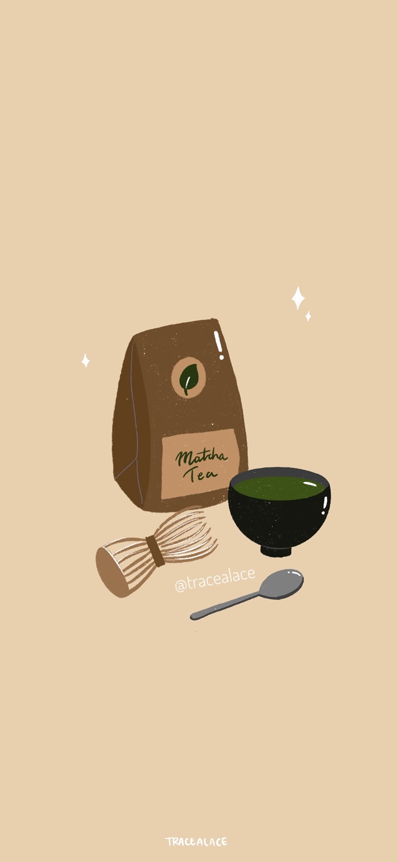 Night owl tea iPhone wallpaper | Free Photo Illustration - rawpixel