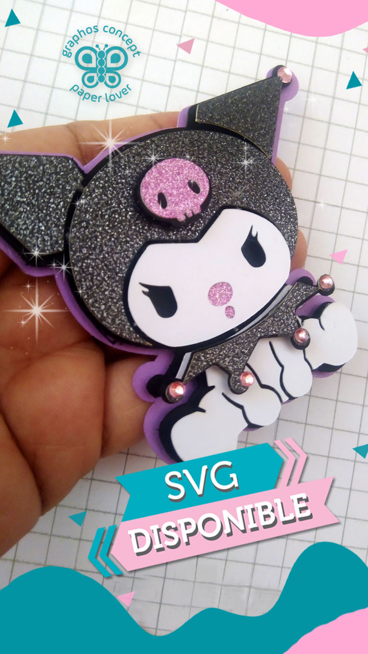 Kuromi SVG • Kuromi • Kitty SVG • Hello Kitty • Cricut • My Melody -  Graphoss Ko-fi Shop - Ko-fi ❤️ Where creators get support from fans  through donations, memberships, shop