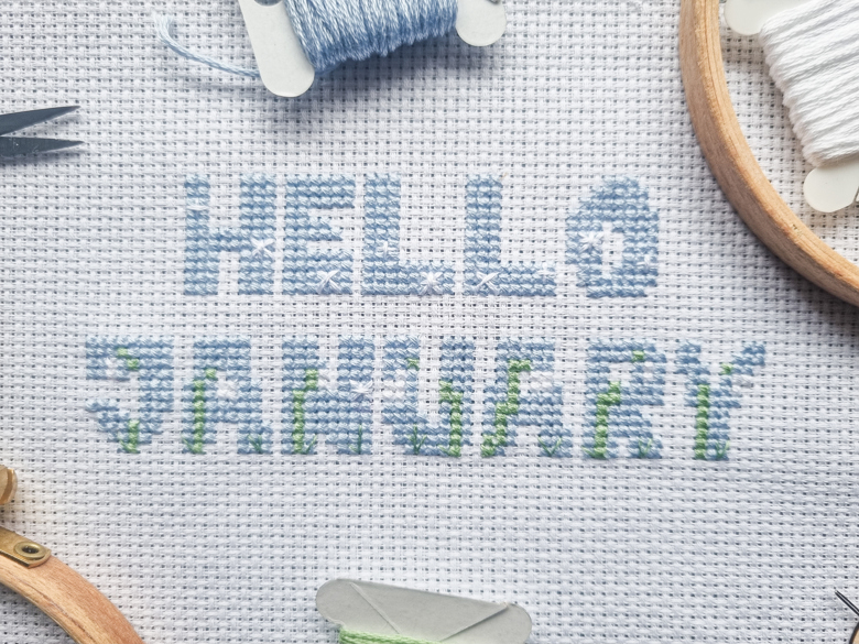 Hello January cross stitch pdf pattern - Craft Cartwright's Ko-fi Shop -  Ko-fi ❤️ Where creators get support from fans through donations,  memberships, shop sales and more! The original 'Buy Me a