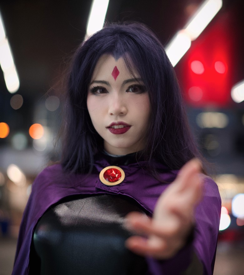 Cosplay da Ravena  Teen titans cosplay, Cosplay woman, Dc cosplay