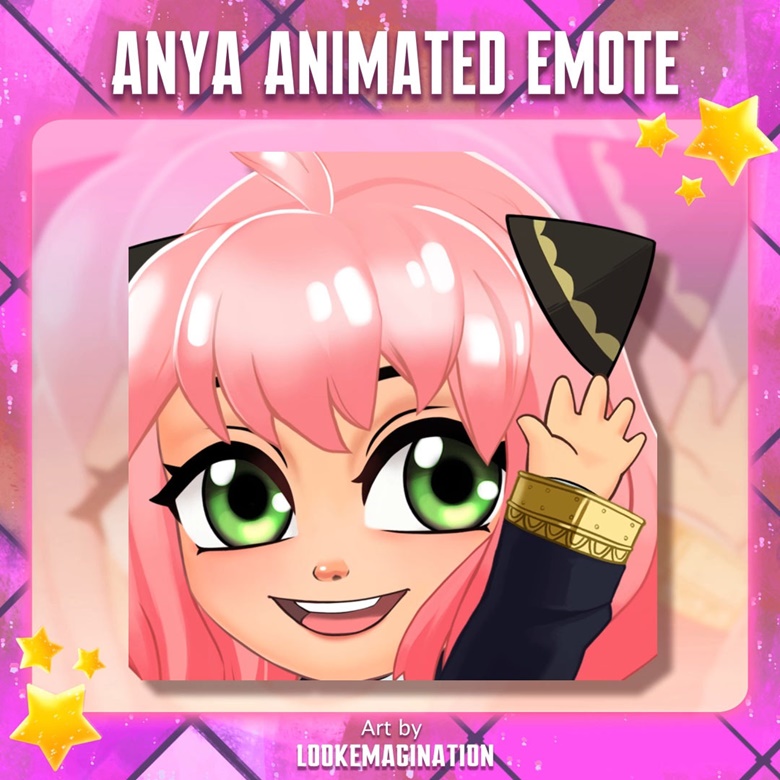 Anya Animated Emote 