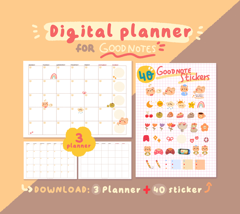 Digital: Planner Stickers 🗓️ — megan rhiannon
