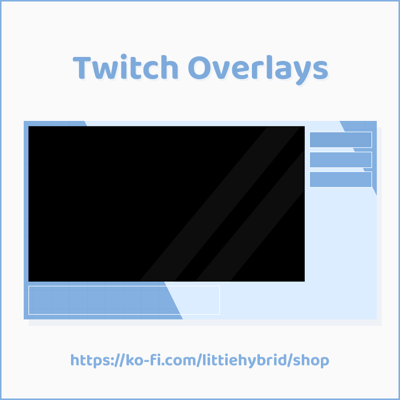 Dark Tropical Stream Overlay Set - Carly Smallbird's Ko-fi Shop