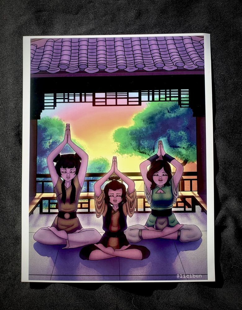 ATLA: “Bonding” Print - LiciBun's Ko-fi Shop - Ko-fi ️ Where Creators ...