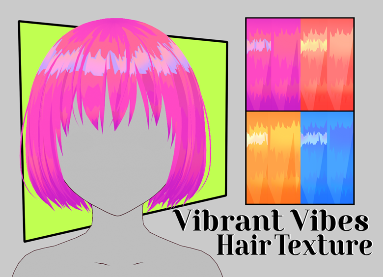 Vroid Studio Rainbow hair texture - Free - PunkBune's Ko-fi Shop - Ko-fi ❤️  Where creators get support from fans through donations, memberships, shop  sales and more! The original 'Buy Me a