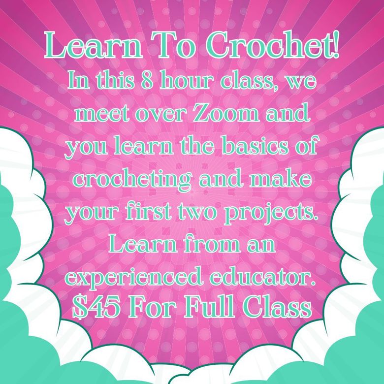 Learn to crochet class hooking hijinks s ko fi shop ko fi where