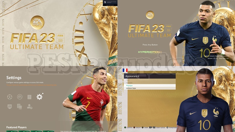 PES 2021 Menu Pack FIFA 23 by PESNewupdate - pesnewupdate's Ko-fi Shop -  Ko-fi ❤️ Where creators get support from fans through donations,  memberships, shop sales and more! The original 'Buy Me