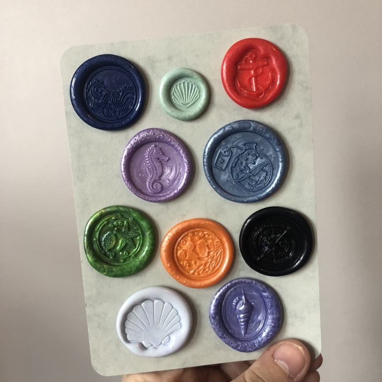 KA FASHION Wax Seal Kit with Stamp – Wax Stamp Set and Wax Seal