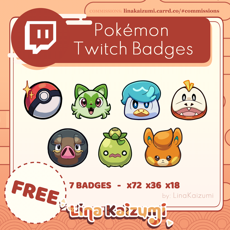 Linakaizumi Pokémon Scarletviolet Badges Linakaizumis Ko Fi Shop Ko Fi ️ Where Creators