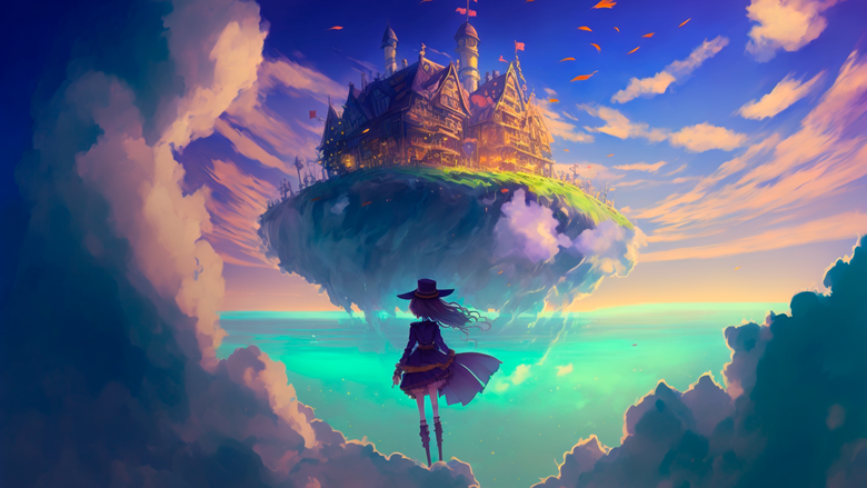 Dream World Artwork - Lofi Fantasy's Ko-fi Shop - Ko-fi ❤️ Where creators  get support from fans through donations, memberships, shop sales and more!  The original 'Buy Me a Coffee' Page.