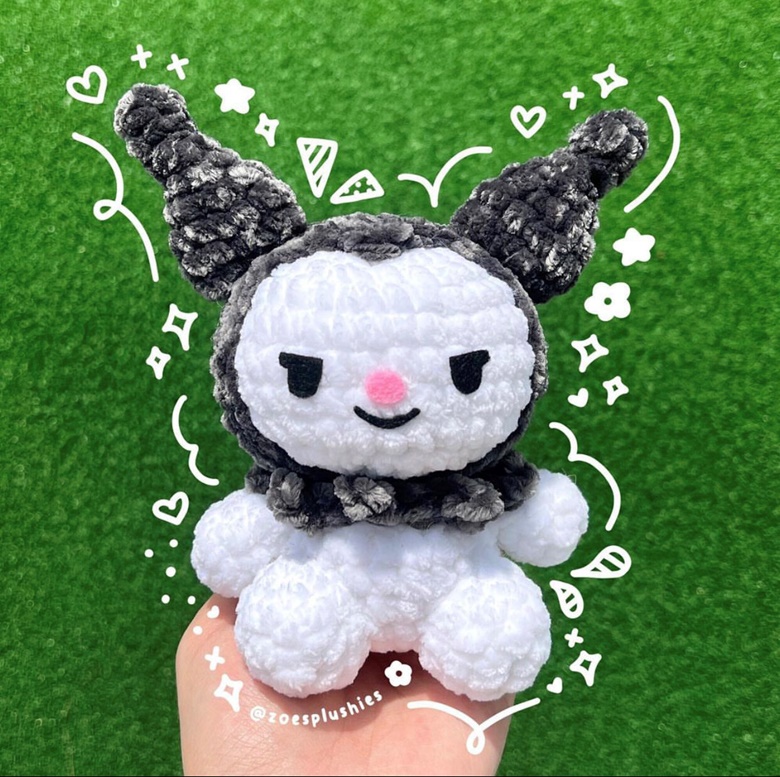 Kuromi Digital Pdf Pattern Only - Fluffhuls's Ko-fi Shop - Ko-fi ️ 