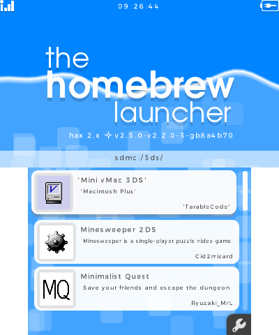 Minimalist Quest 3DS - GameBrew