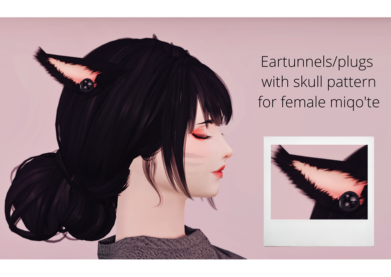 ear-tunnel-plugs-for-female-miqo-te-vanilla-ears-nero-s-ko-fi-shop