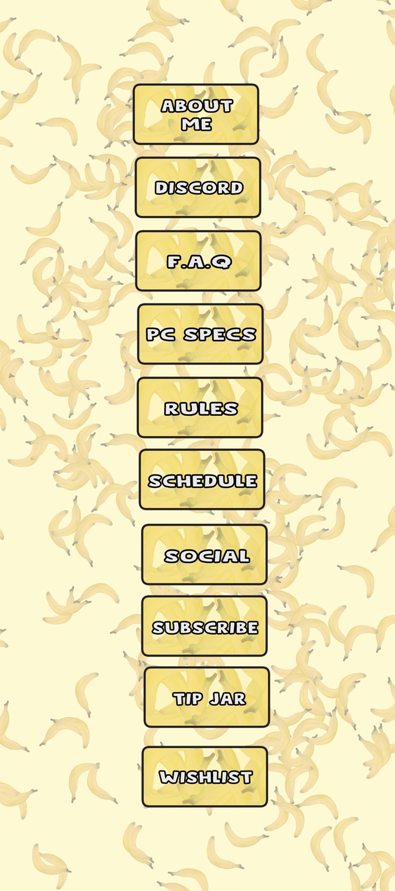 Banana Twitch Panels Lokifan50s Ko Fi Shop Ko Fi ️ Where Creators