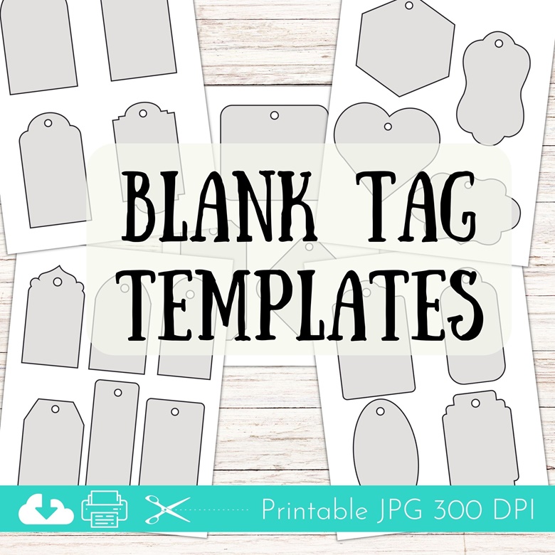 Printable Blank Gift Tags Template - Printable Templates Free