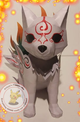 Okami - Shiranui chibi papercraft - Antyyy's Ko-fi Shop - Ko-fi ️ Where ...