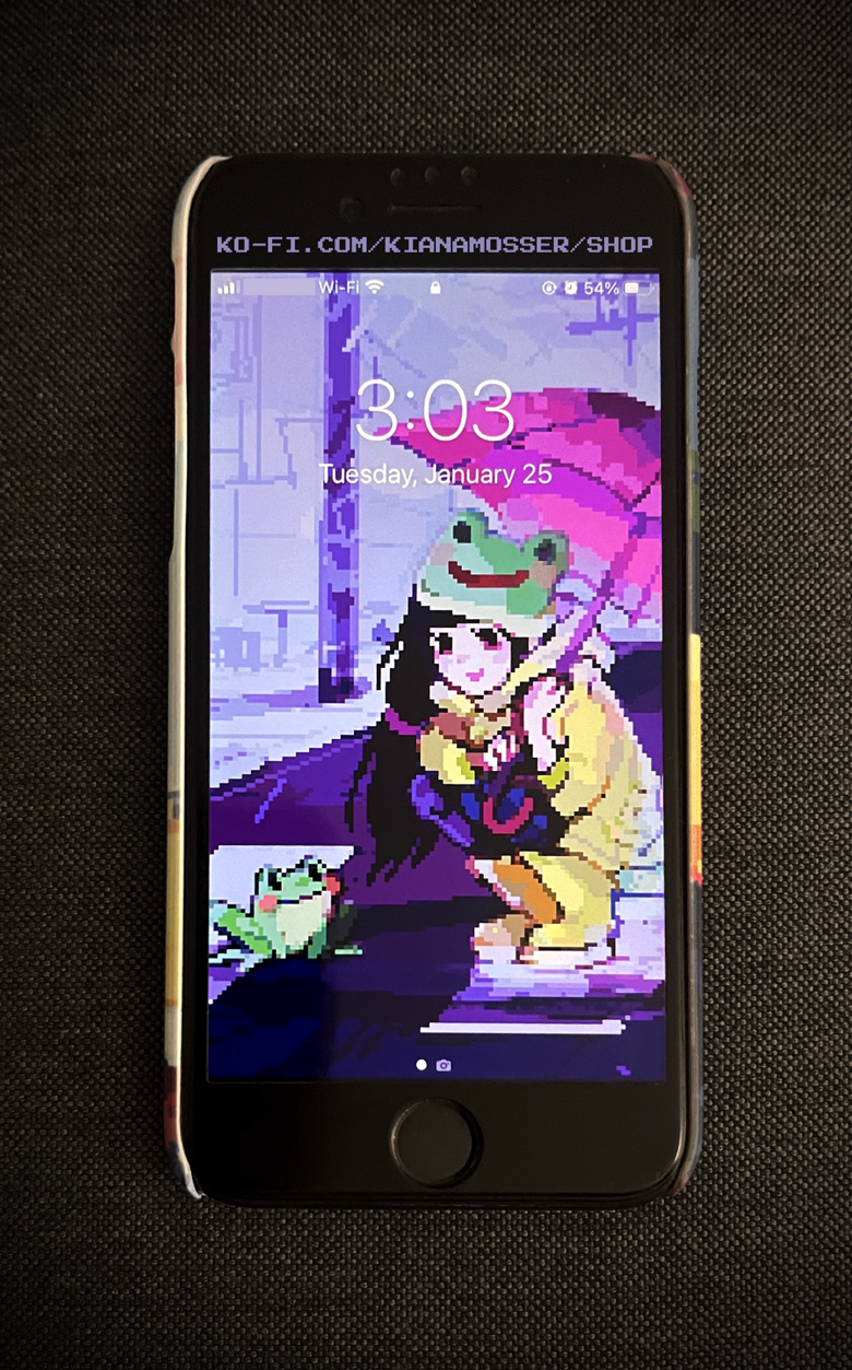 Pixel Art Cyberpunk Phone Wallpaper - Killer Rabbit Media's Ko-fi Shop -  Ko-fi ❤️ Where creators get support from fans through donations,  memberships, shop sales and more! The original 'Buy Me a