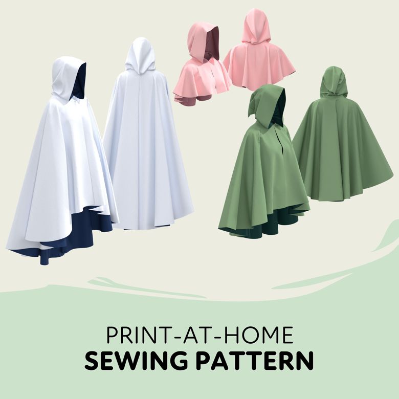 Cosplay Cape Pattern Pack Vol 2 - Maridah's Ko-fi Shop - Ko-fi ️ Where ...