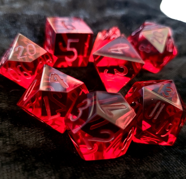 Preorder sharp edge dice mold CLASSIC FONT - angry-cryptid 's Ko