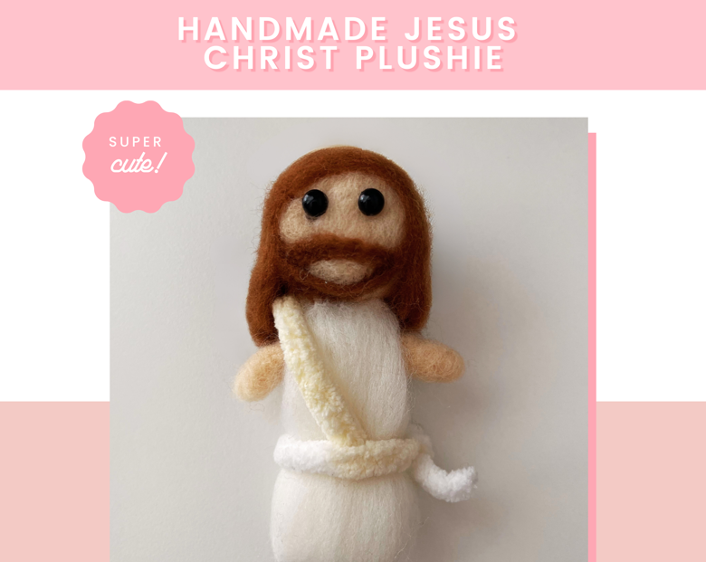 Handmade Christian - Jesus Christ Plushie - YoureFineShops's Ko-fi Shop ...