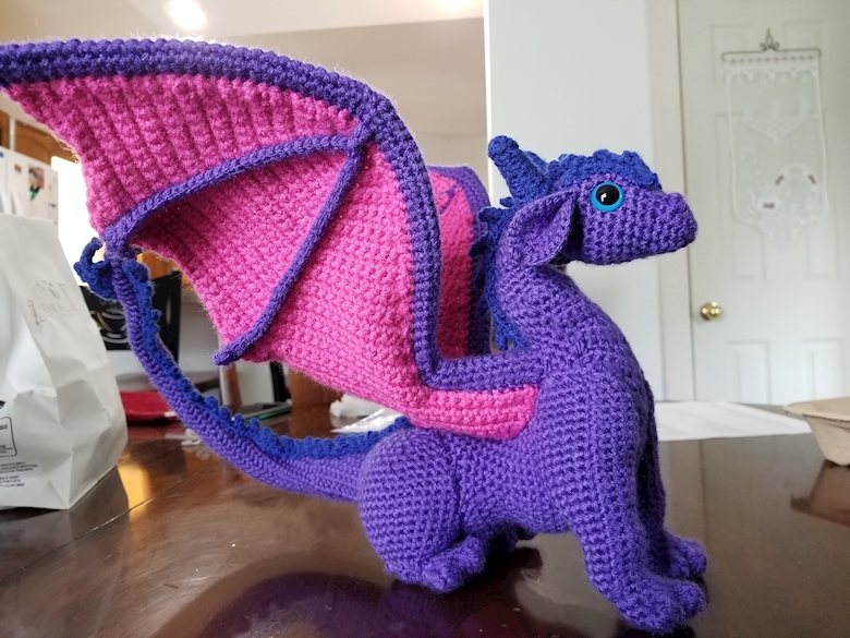 Custom Crochet Dragon - Ashley Dreamer's Ko-fi Shop - Ko-fi ️ Where ...