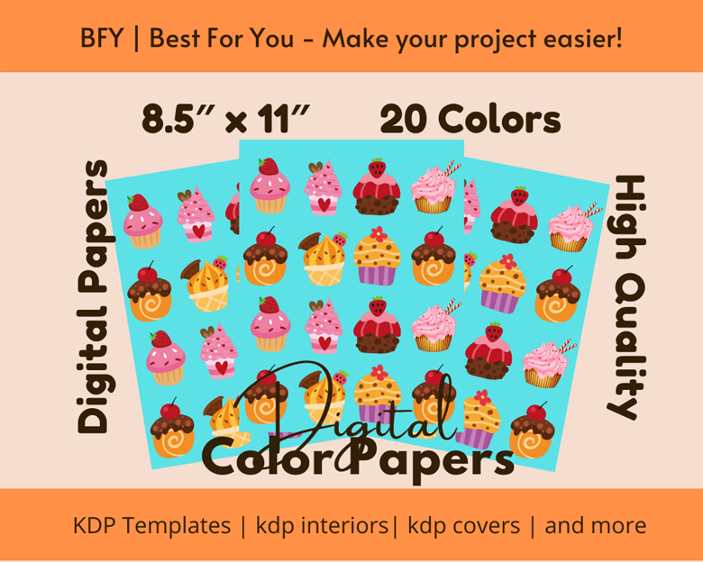 20 Digital Color Papers Fast Food Color Paper 8.5 x 11* Commercial Use -  BFY DIGITAL's Ko-fi Shop - Ko-fi ❤️ Where creators get support from fans  through donations, memberships, shop sales