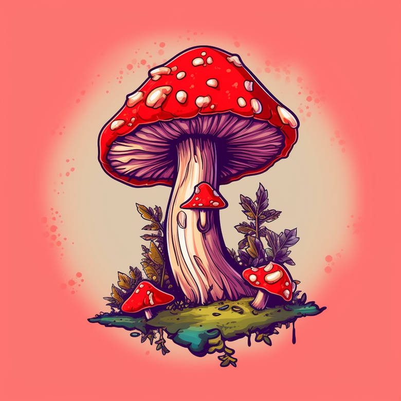 Mushroom Logo | Design Bundles
