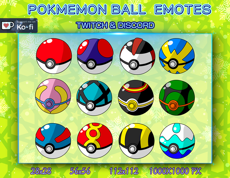 POKEMON BALL - BUYUNG CUSTOM EMOTES's Ko-fi Shop - Ko-fi ️ Where ...