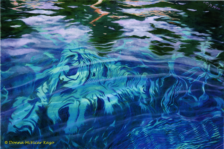 Silver River: Depths and Reflections giclee print - Donna K.'s Ko-fi ...