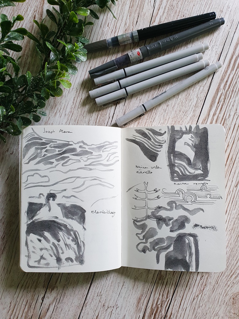 Sketchbook Adventures: Sketching with fountain pens