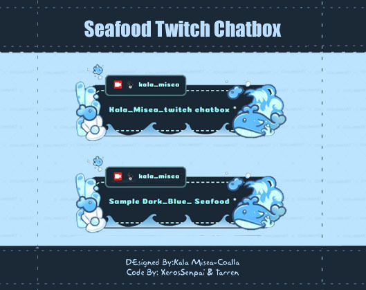 TWITCH CHATBOX_Seafood - Coalla_Leaf's Ko-fi Shop