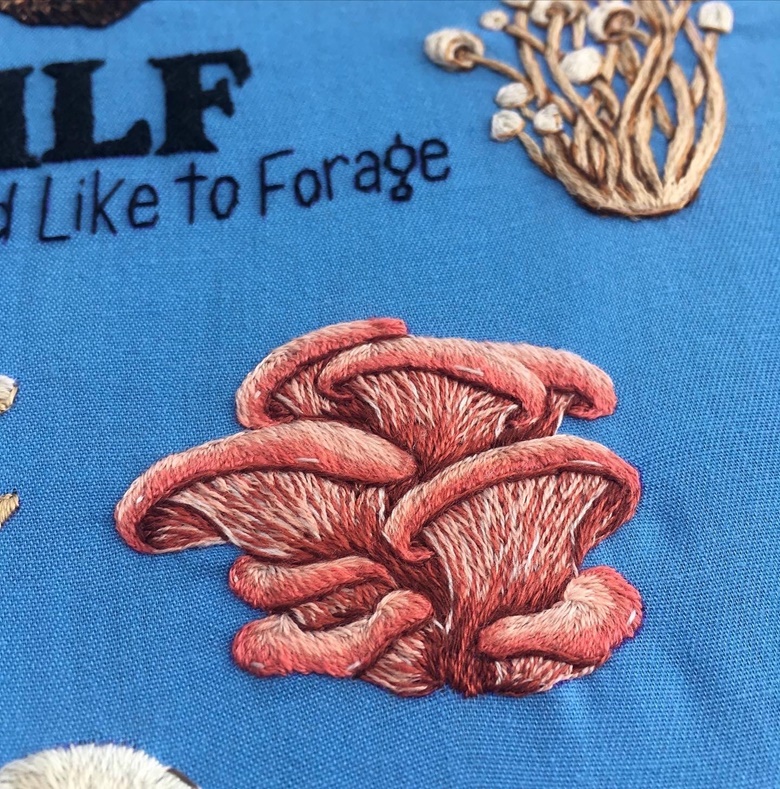 Mushroom Embroidery Kit – LIU Student Body Collective