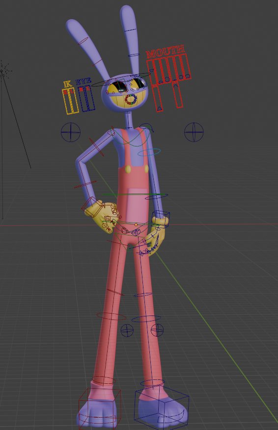 Jax Digital Circus Blender 3d Model Rig Lukasz S Ko Fi Shop Ko Fi ️ Where Creators Get