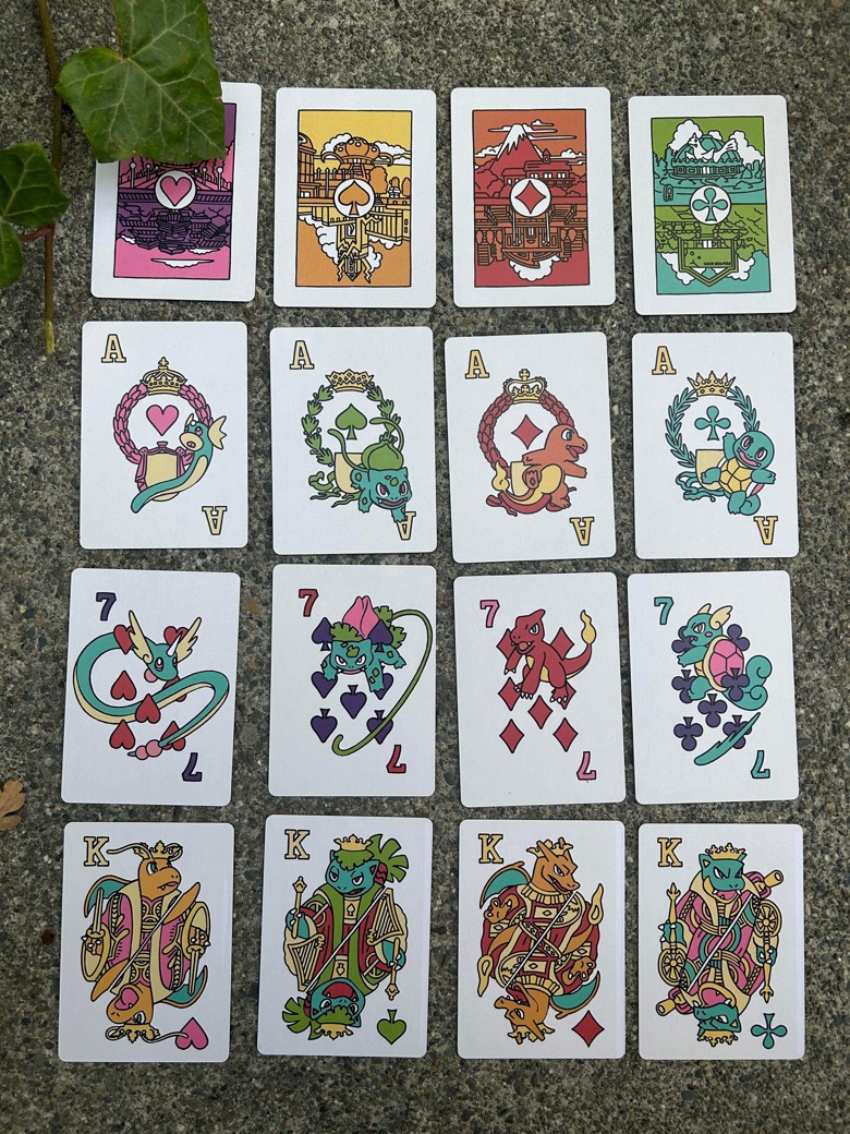 Kanto Playing Card Deck - Sabling's Ko-fi Shop - Ko-fi ️ Where creators ...