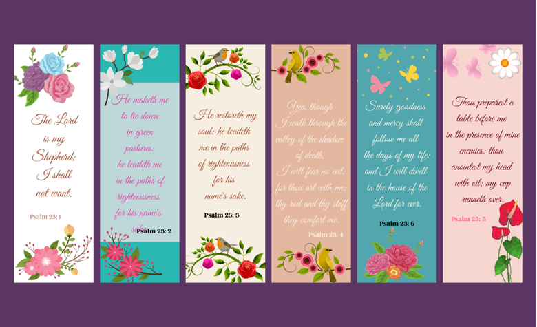 Bible Verse Bookmark - Adriel Art Shop's Ko-fi Shop - Ko-fi ️ Where ...