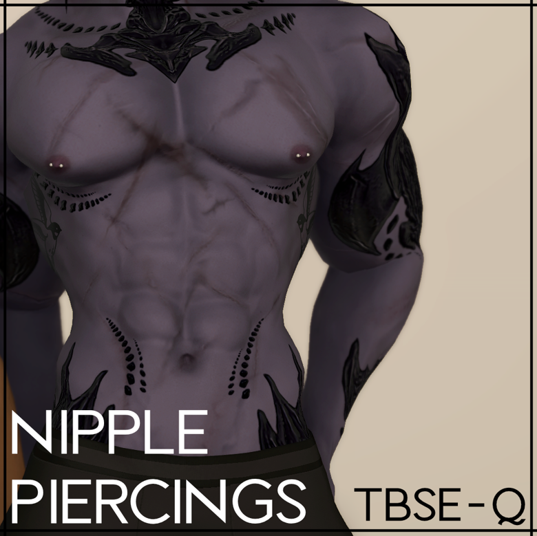 Nipple Piercings - TBSE-Q ( + IVCS) - Smurf's Ko-fi Shop - Ko-fi ️ ...