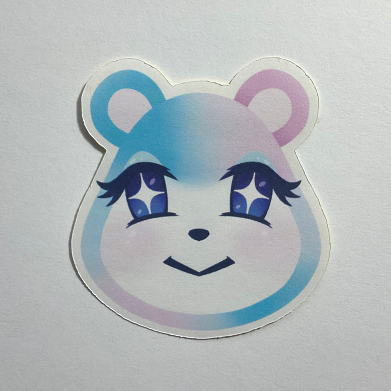 Judy Bear Animal Crossing ACNH Sticker - Chocolate Revel's Ko-fi Shop ...