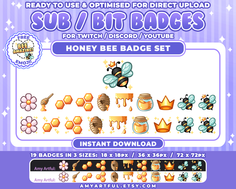 Create awesome custom twitch sub badges bit badge twitch emotes by