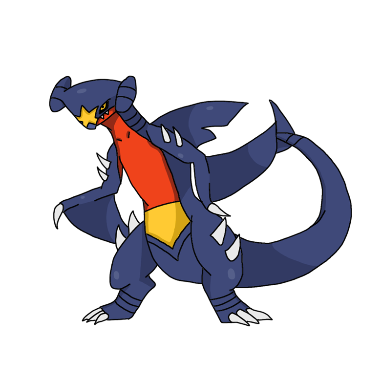 Garchomp Line Digital Art - JustNexus's Ko-fi Shop - Ko-fi ️ Where ...