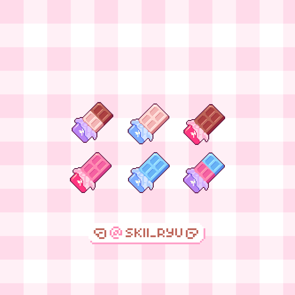 Chocolate Badges ♡ - Skii Ryu's Ko-fi Shop - Ko-fi ️ Where Creators Get ...