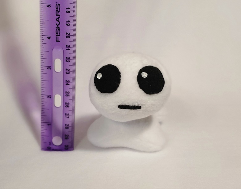 Baby TBH White Yippee Creature Plush 4 Inch Size -  in 2023