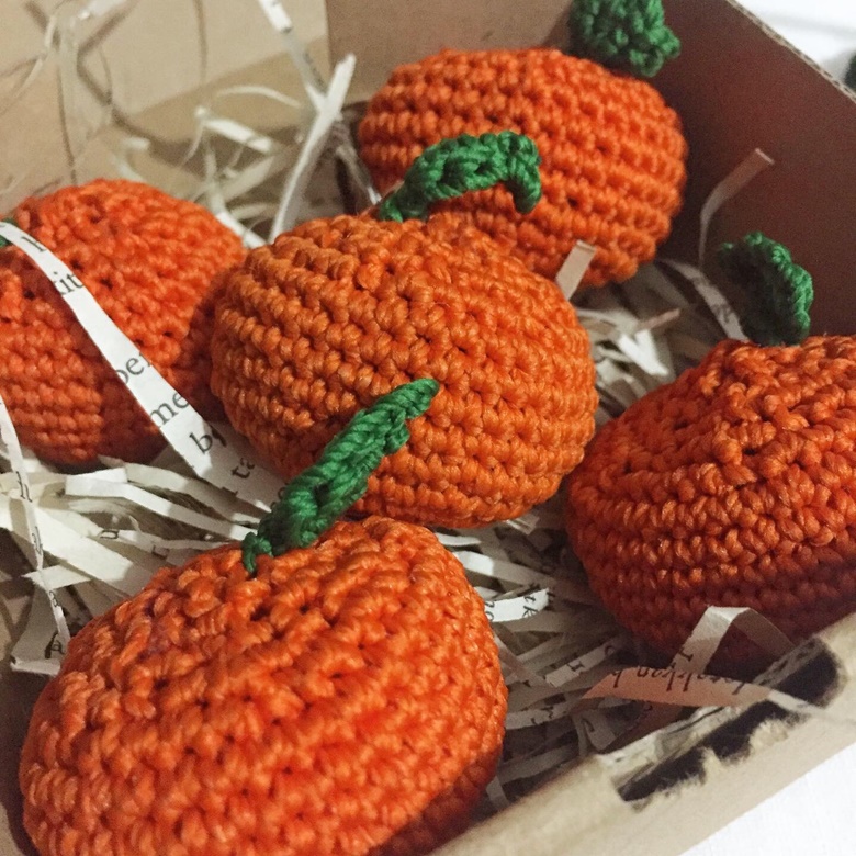 Crochet Mandarin Orange