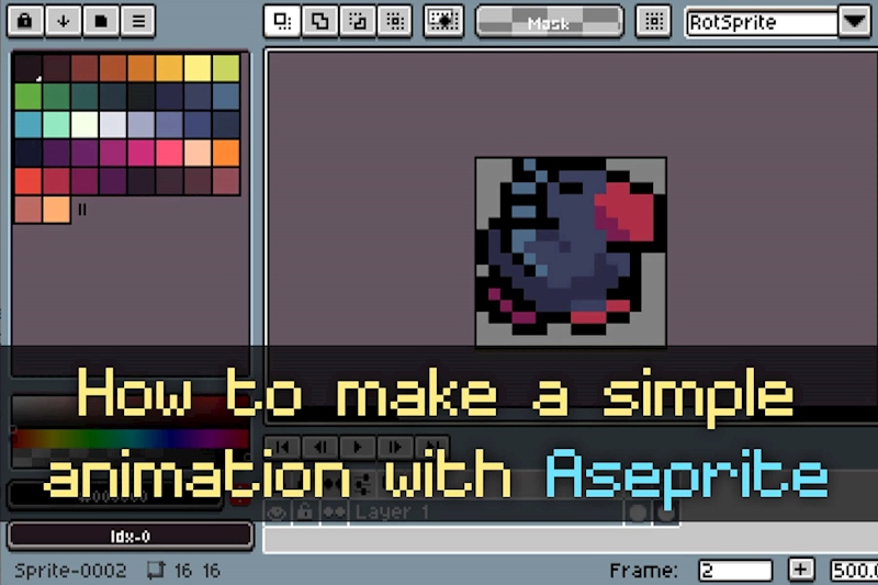 Aseprite - Animated sprite editor & pixel art tool