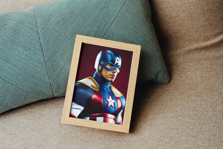 Roger Captain America affiches et impressions par Qreative - Printler